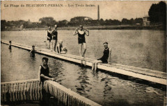 La Plage de Beaumont-Persan Les Trois Bains