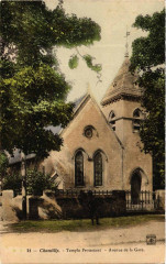 Chantilly Temple Protestant - Avenue de la Gare -
																					60500 Chantilly
																			