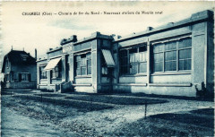 Chambli Chemin de fer du Nord. Nouveaux ateliers du Moulin neuf -
													60 Oise
												