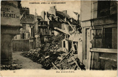 Compiegne apres le Bombardement à Compiègne