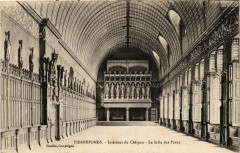 Pierrefonds - Interieur de Chateau - La Salle des Preux à Pierrefonds