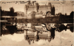 Pierrefonds - Le Chateau - L'Etang cote Ouest à Pierrefonds