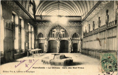 Pierrefonds - Le Chateau - Salle des Neuf Preux à Pierrefonds