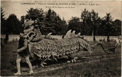 Compiegne Fetes en l'honneur de Jeanne d'Arc 28 Mai 5 Juin 1911 à Compiègne