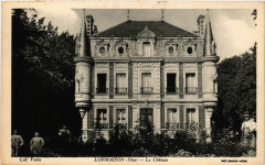 Carte postale ancienne Coll' Fortin - Lormaison - Le Chateau
                                                                     à Lormaison
                                