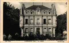 Carte postale ancienne Coll' Fortin - Lormaison - Le Chateau
                                                                     à Lormaison
                                