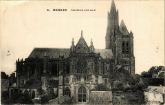 Senlis - Cathedrale cote nord à Senlis
