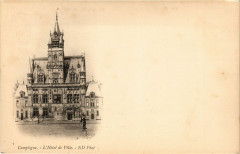 Compiegne - L'Hotel-de-Ville à Compiègne