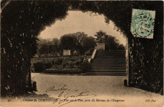 Chateau de Compiegne-Vue sur Parc prise du Berceau de l'Empereur