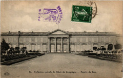 Coll. speciale du Palais de Compiegne - Facade du Parc à Compiègne