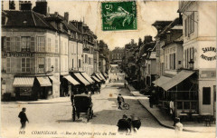Compiegne - Rue de Solferino prise du Pont à Compiègne