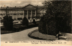 Compiegne - Le Chateau - Le Parc et le Banc de Napoleon Ire à Compiègne