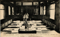 Foret de Compiegne - Interieur du Wagon du Marechal Foch dans à Compiègne