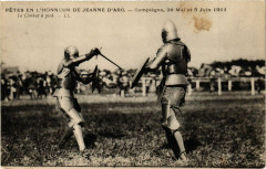 Fetes en L'Honneur de Jeanne d'Arc-Compiegne 28 Mai et 5 Juin 1911