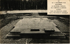 Ici le 11 Novembre 1918 Succomba le Criminel Orgueil de L'Empire.. -
													60 Oise
												