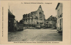 Longpont Ruines de l'Eglise à Longpont