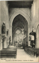 Oulchy le Chateau Interieur de l'Eglise -
													02 Aisne
												