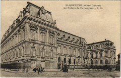 Saint-Quentin Rue (avant Guerre) Le Palais de Fervaques Ld à Saint-Quentin
