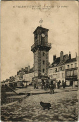 Villers Cotterets Fontaine, Le Beffroi, Place du Marche France -
													02 Aisne
												