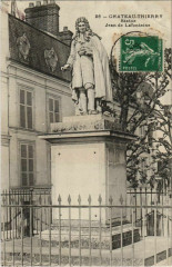 Chateau Thierry Statue Jean de Lafontaine France