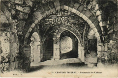 Chateau Thierry Souterrain du Chateau France