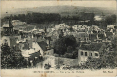 Chateau Thierry Vue prise du Chateau France