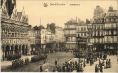 Saint Quentin- Grand Place France à Saint-Quentin