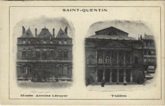 Saint Quentin- Musee Antoine Lecuyer et Theatre France à Saint-Quentin