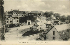 Laon- vue panoramique du Lycee France à Laon
