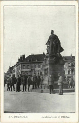 Saint Quentin- Denkmal vom 8 Oktober France à Saint-Quentin