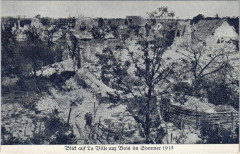 La Ville-aux-Bois - Town Scene - Ruines - 1915 -
													02 Aisne
												