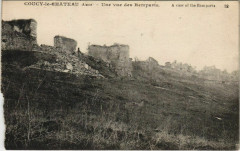 Coucy-le-Chateau - Une Vue des Remparts