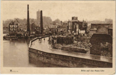 Blick auf das Aisne-Ufer - Ruines
