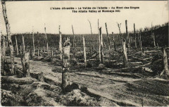L'Aisne Devastee - La Vallee de l'Ailette - Au Mont des Singes