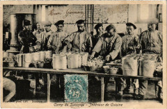 Militaire Camp de Sissonne - Intérieur de Cuisine à Sissonne