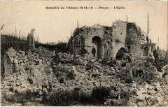 Militaire Pinon - L'Eglise à Pinon