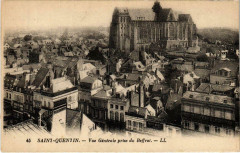 St. Quentin Vue Générale prise du Beffroi -
													02 Aisne
												