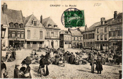 Chauny Le Marche à Chauny