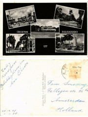 Groeten uit Paramaribo . Suriname