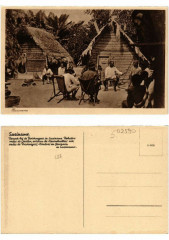 Pc Suriname - Benzoek bij de Boschnegers in Suriname