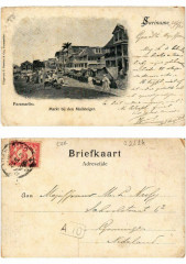 Pc Suriname Paramaribo - Markt bij den Mailsteiger