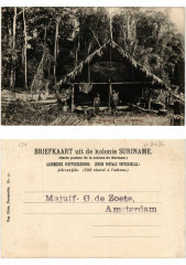 Pc Suriname - Magazyn aan de landing
