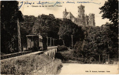 Laon Chemin de fer Viaduc à Laon