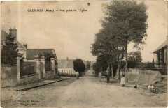 Glennes Vue prise de l' Eglise
