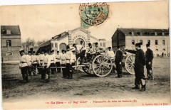 La Fere Manoeuvre de mise en batterie