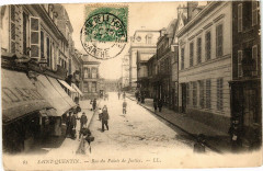 Saint-Quentin Rue de palais de justice à Saint-Quentin
