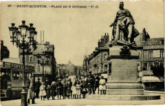 Saint-Quentin Place du 8 octobre à Saint-Quentin