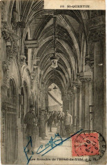 Saint-Quentin Les arcades de l'hotel à Saint-Quentin