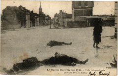 La Guerre europeenne Trois allemands tues