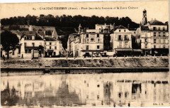 Chateau-Thierry Place Jean-de-la Fontaine et le Vieux... à Château-Thierry